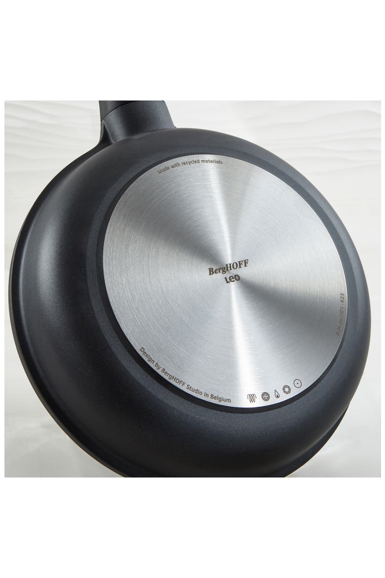 Leo Phantom Frying Pan, Alternate, color, BLACK