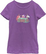 KPop Demon Hunters Girl's KPop Demon Hunters Rumi, Mira and Zoey Relaxing Graphic T-Shirt