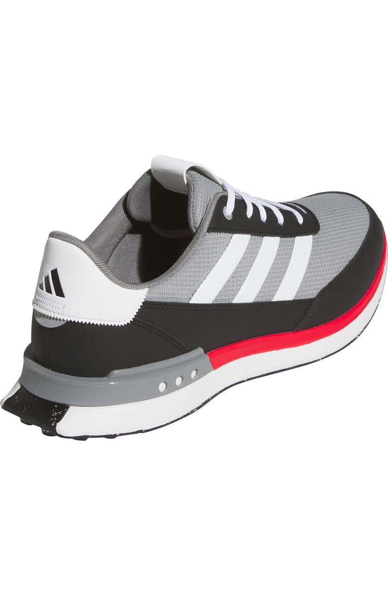 adidas Golf S2G 24 Waterproof Spikeless Golf Shoe, Alternate, color, Grey/ White/ Core Black