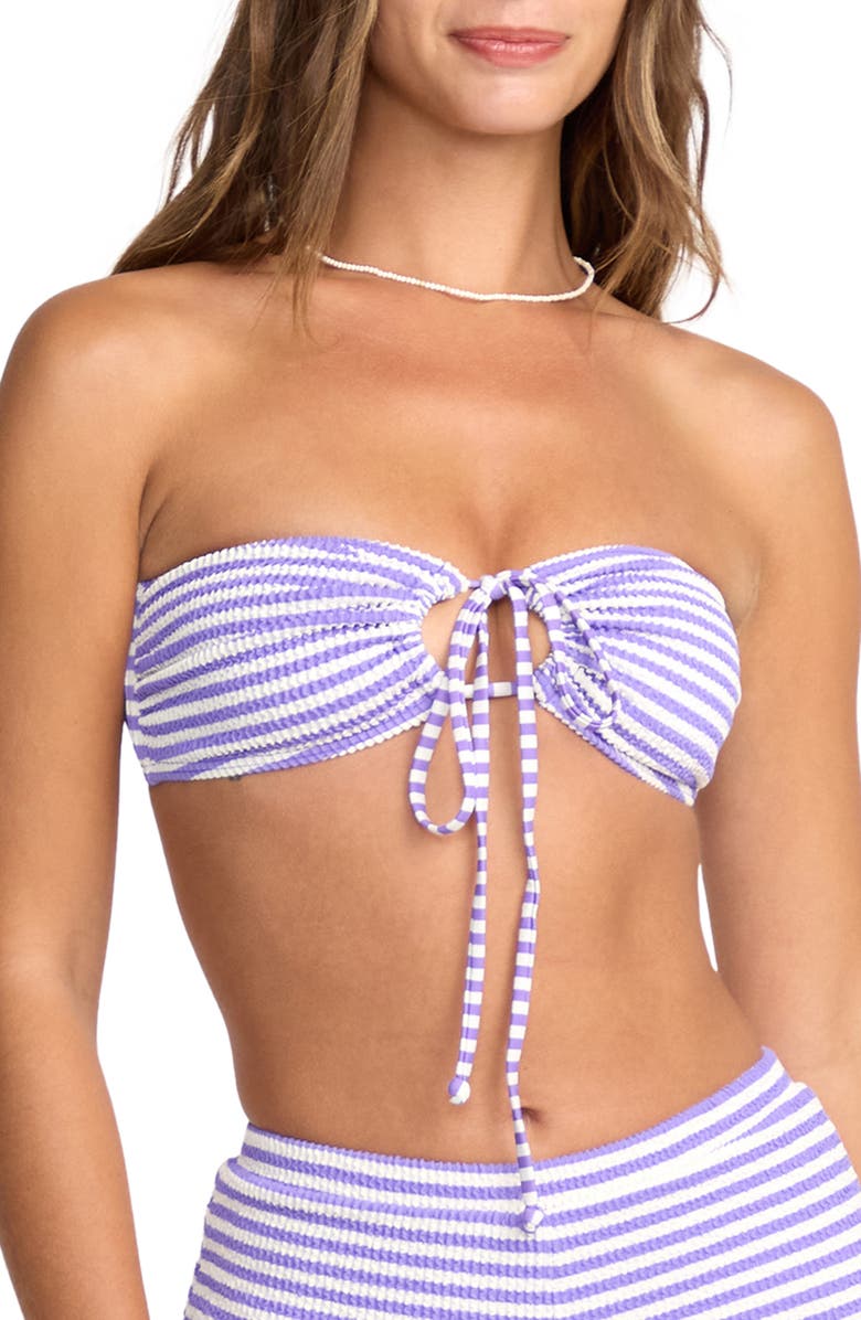 Billabong Josie Summer Hi Drew Multifit Bikini Top, Main, color, Purple Punch