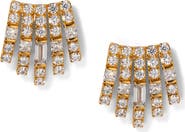 Nadri Delphine Cubic Zirconia Stud Earrings