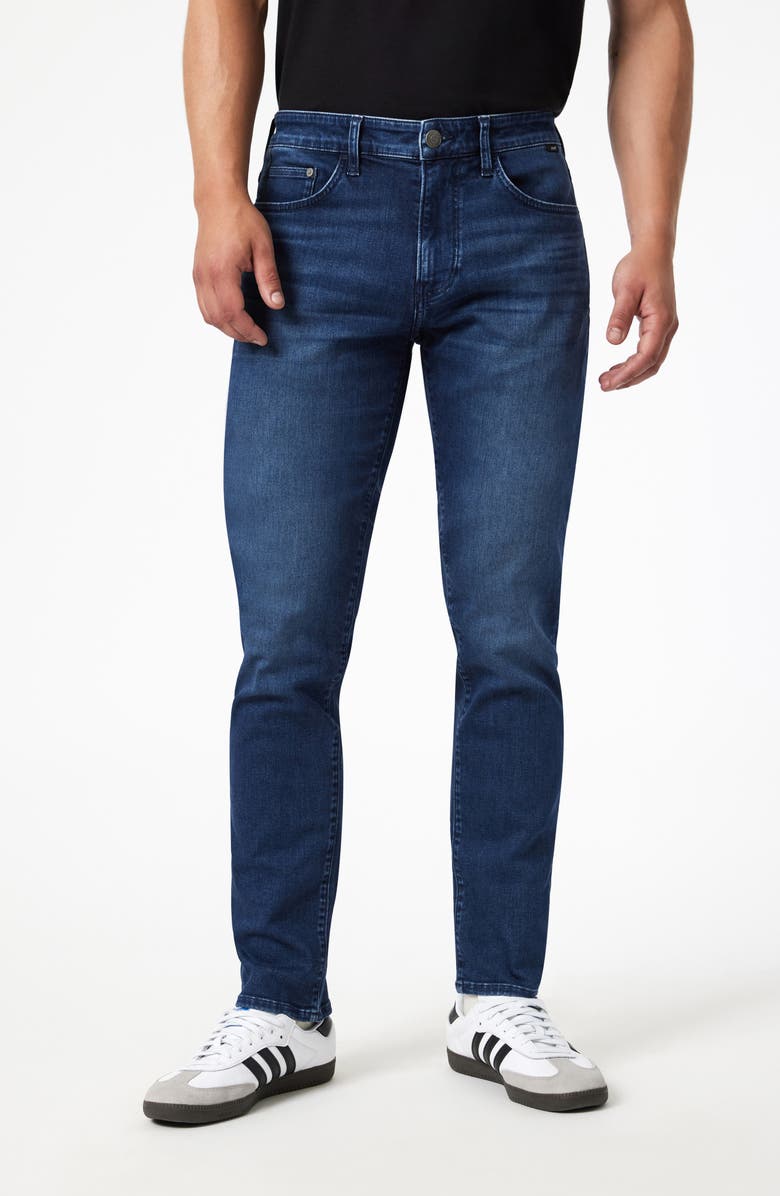 Mavi Jeans Jake Slim Leg Jeans, Main, color, Dark Supermove