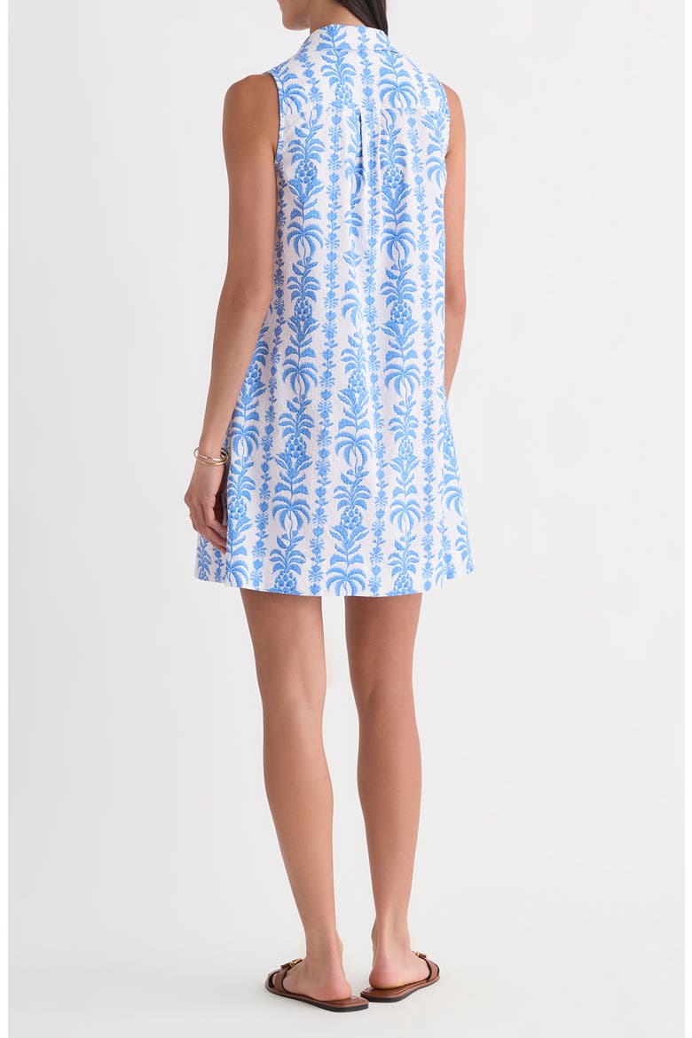 Pippa Harbor Dress, Alternate, color, BREAKER PALM STRIPE