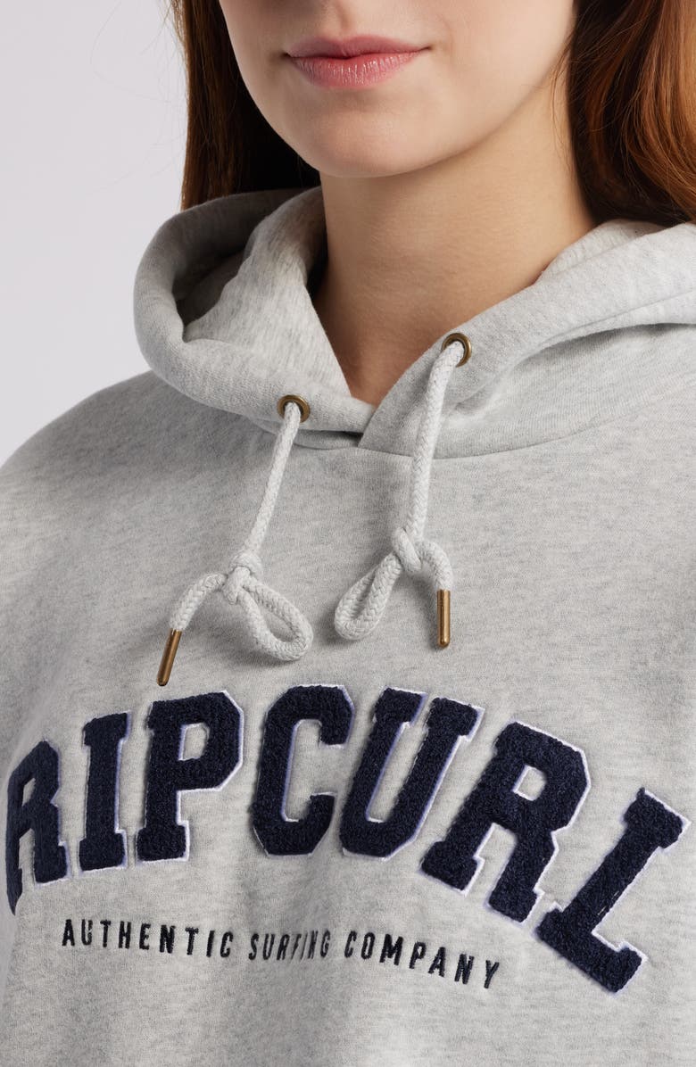 Rip Curl Varsity Logo Graphic Hoodie, Alternate, color, 