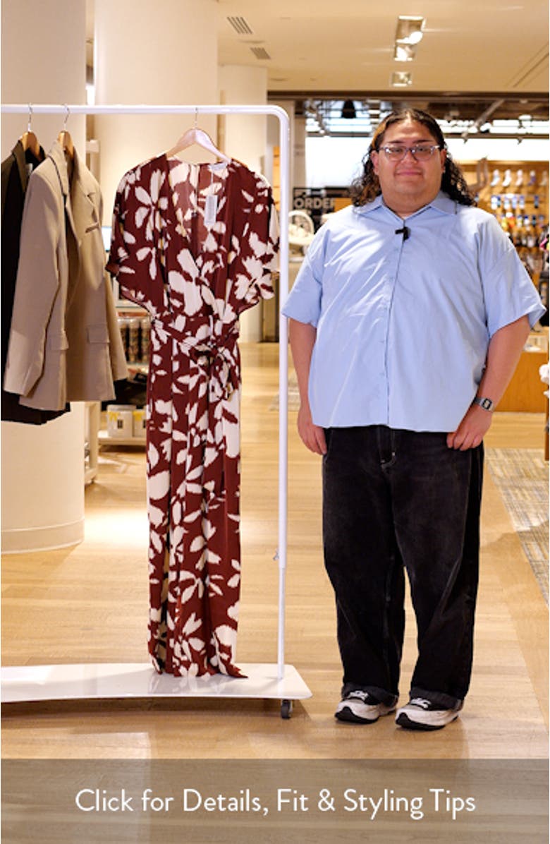 Hamilton Floral Jumpsuit, sales video thumbnail