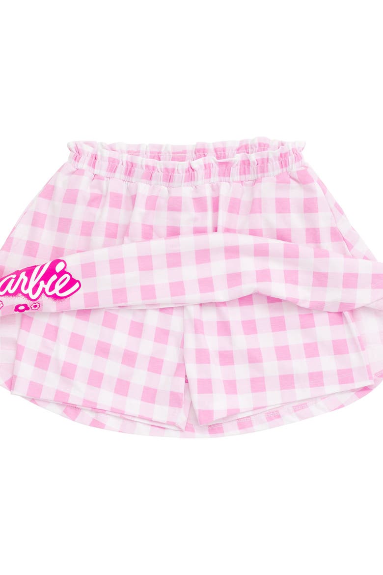 2-Piece Skort Set, Alternate, color, Pink Gingham