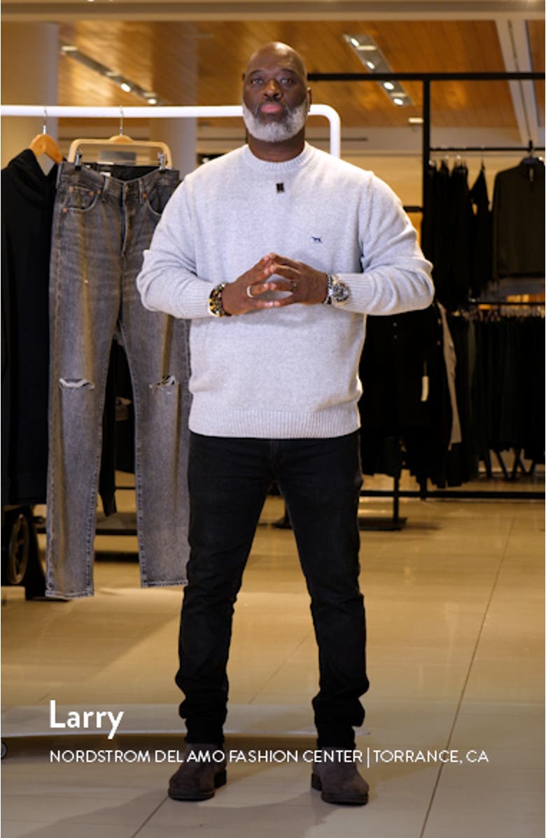 Crewneck Cotton Sweater, sales video thumbnail