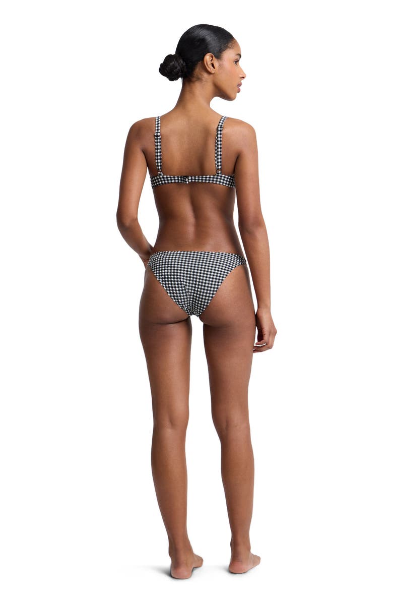 Onia Ashley Bikini Brief Bottom, Alternate, color, Black/White