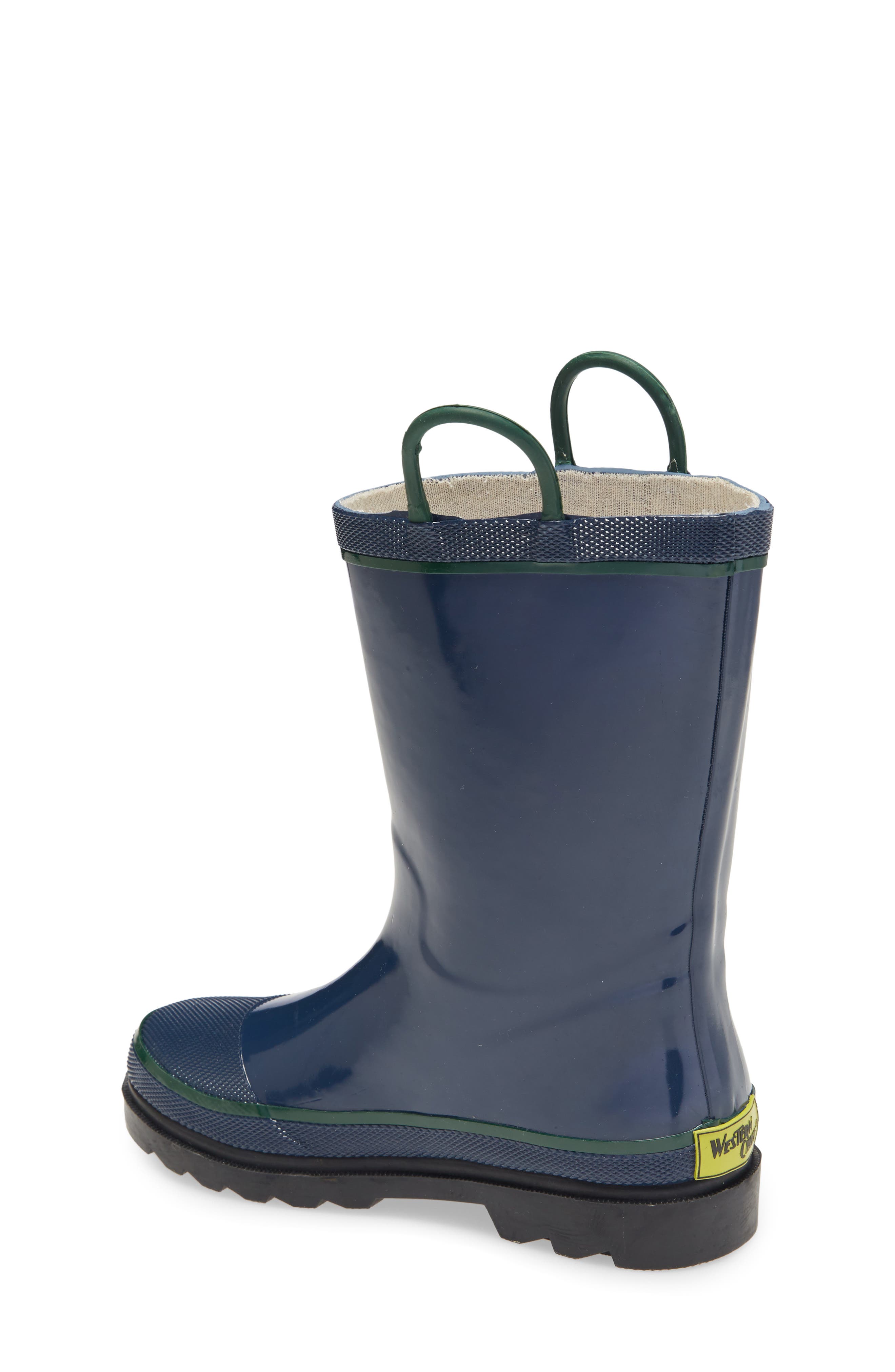 Western Chief Firechief 2 Waterproof Rain Boot, Alternate, color, Navy