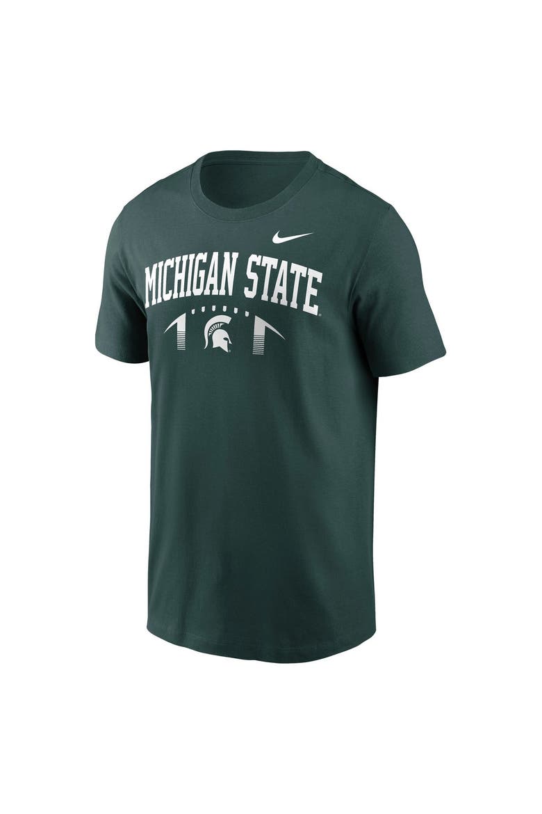 Men's Nike  Green Michigan State Spartans Primetime Football Icon T-Shirt, Alternate, color, Green