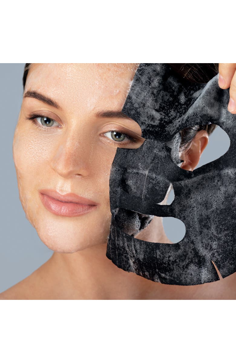 PURSONIC Purifying Charcoal Sheet Mask, Alternate, color, Black
