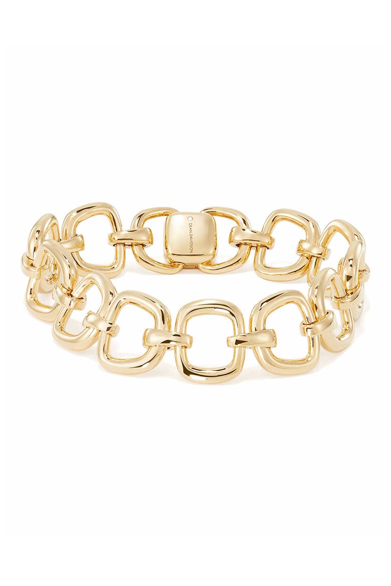 Montecito Link Bracelet, Main, color, GOLD