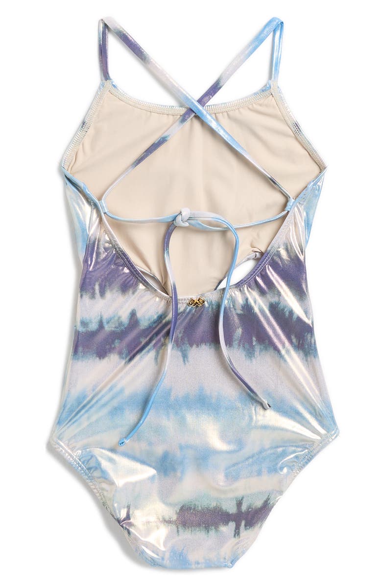 PQ SWIM Kids' Cutout One-Piece Swimsuit, Alternate, color, 