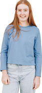 Yellowberry Whisper Long Sleeve Cotton Tee