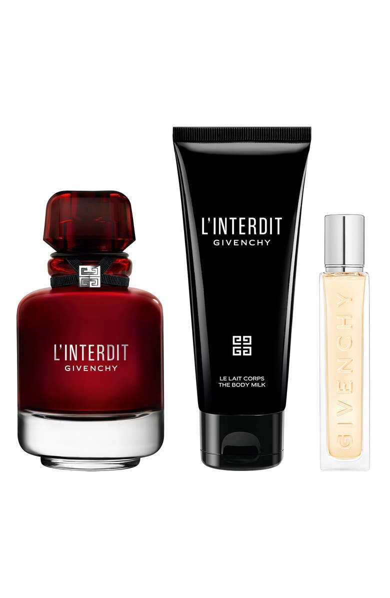 Givenchy L'Interdit Eau de Parfum Rouge 3-Piece Gift Set $249 Value, Alternate, color, 
