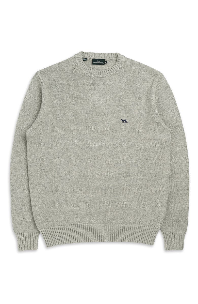 Rodd
Gunn Crewneck Cotton Sweater, Alternate, color, Marble