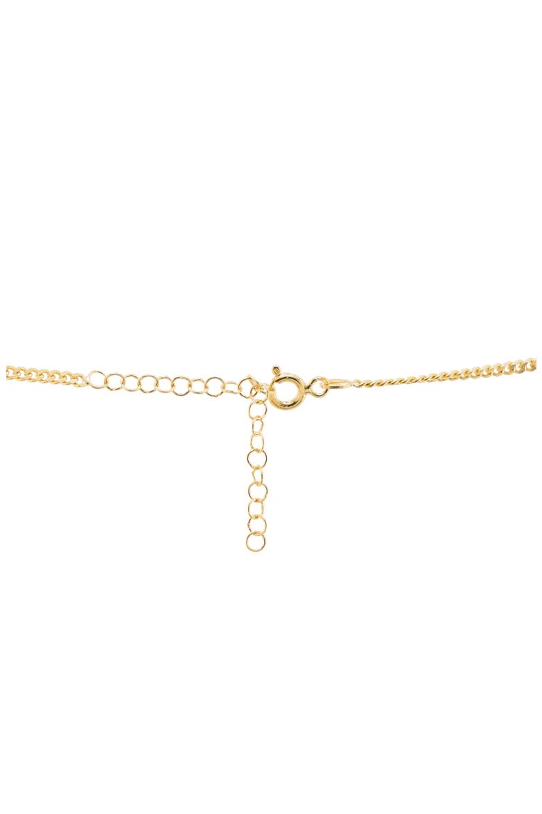 CZ Fringe Necklace, Alternate, color, GOLD