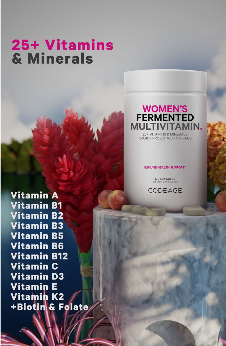 Women's Daily Multivitamins Minerals & Probiotics Supplement