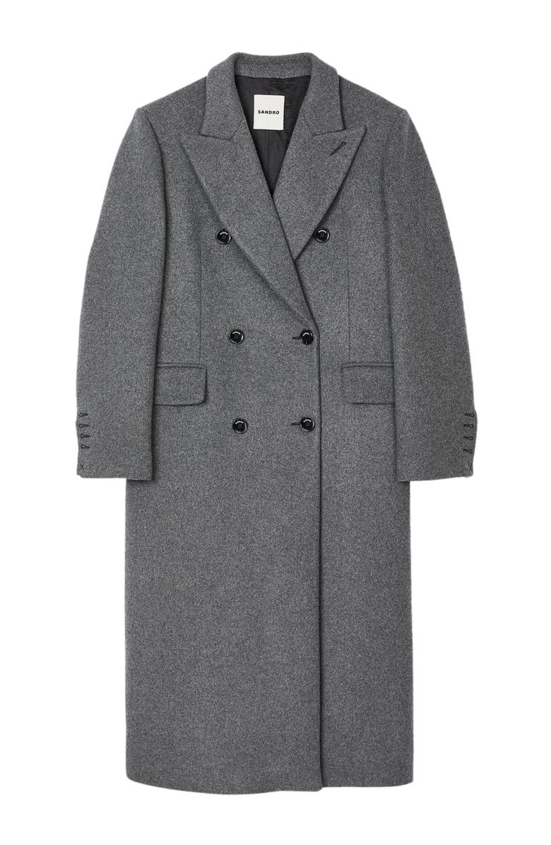 SANDRO Long coat, Alternate, color, 
