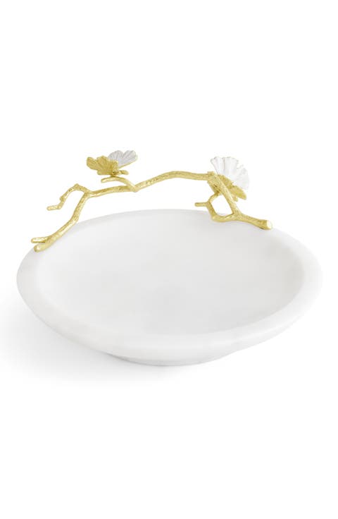 Butterfly Ginkgo Trinket Tray