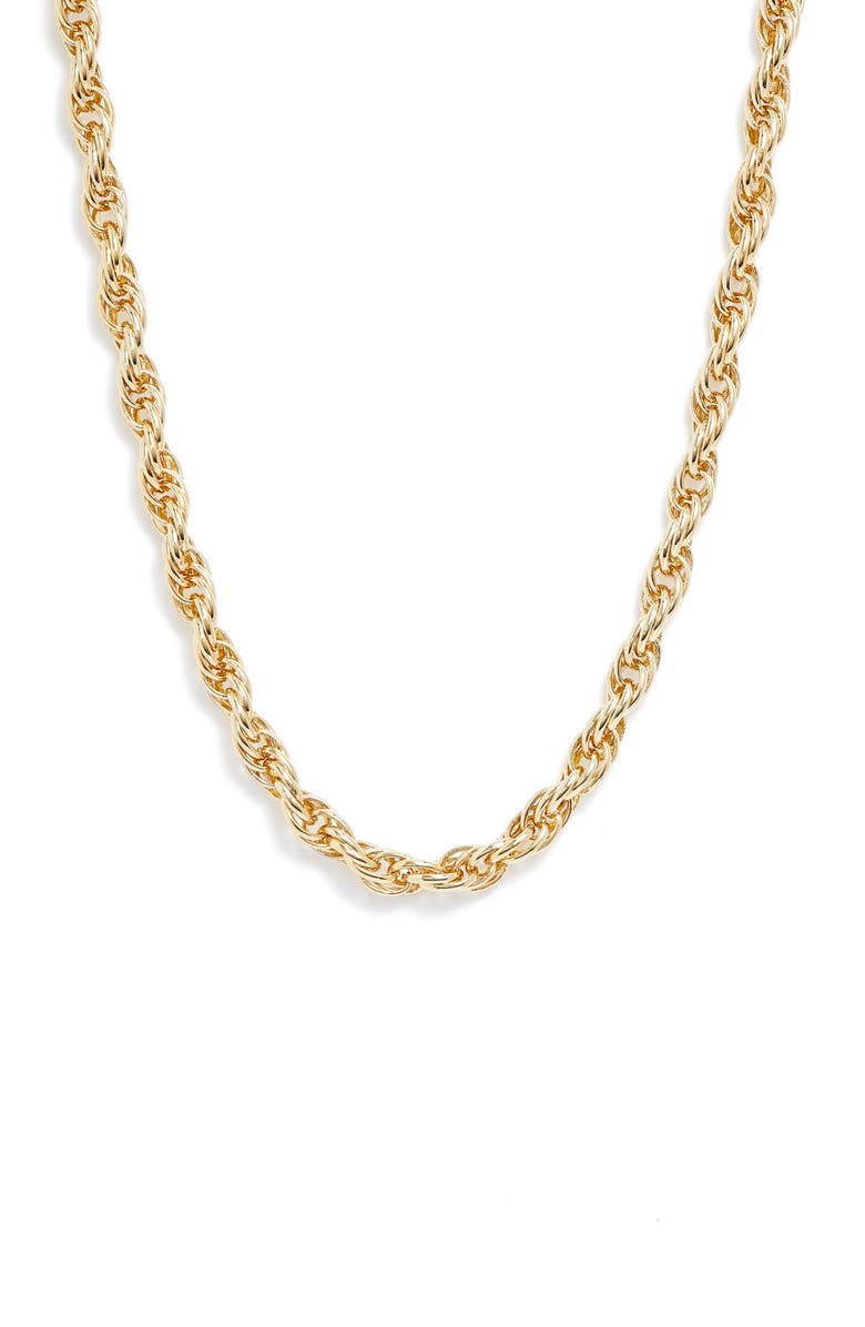 Nordstrom Twisted Helix Chain Necklace, Main, color, 