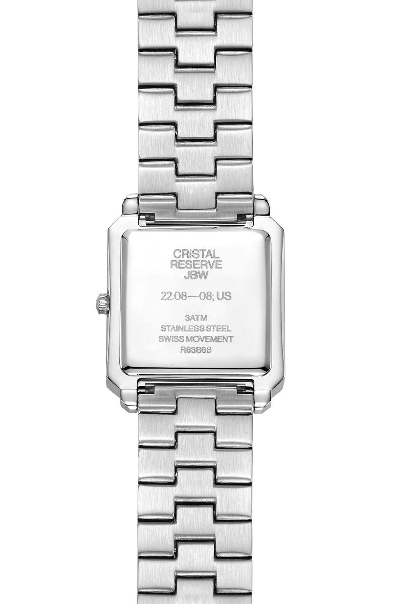 JBW Reserve Cristal Bracelet Watch, 28mm, Alternate, color, 