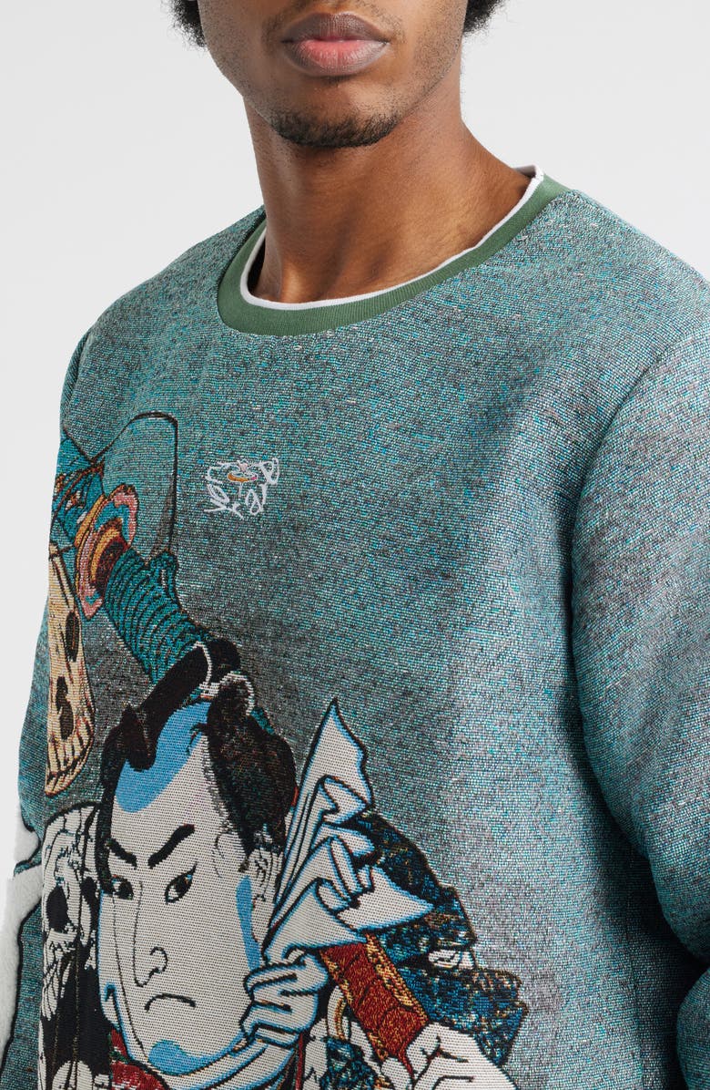 VERYRARE Nozarashi Gosuke Sweatshirt, Alternate, color, Gray