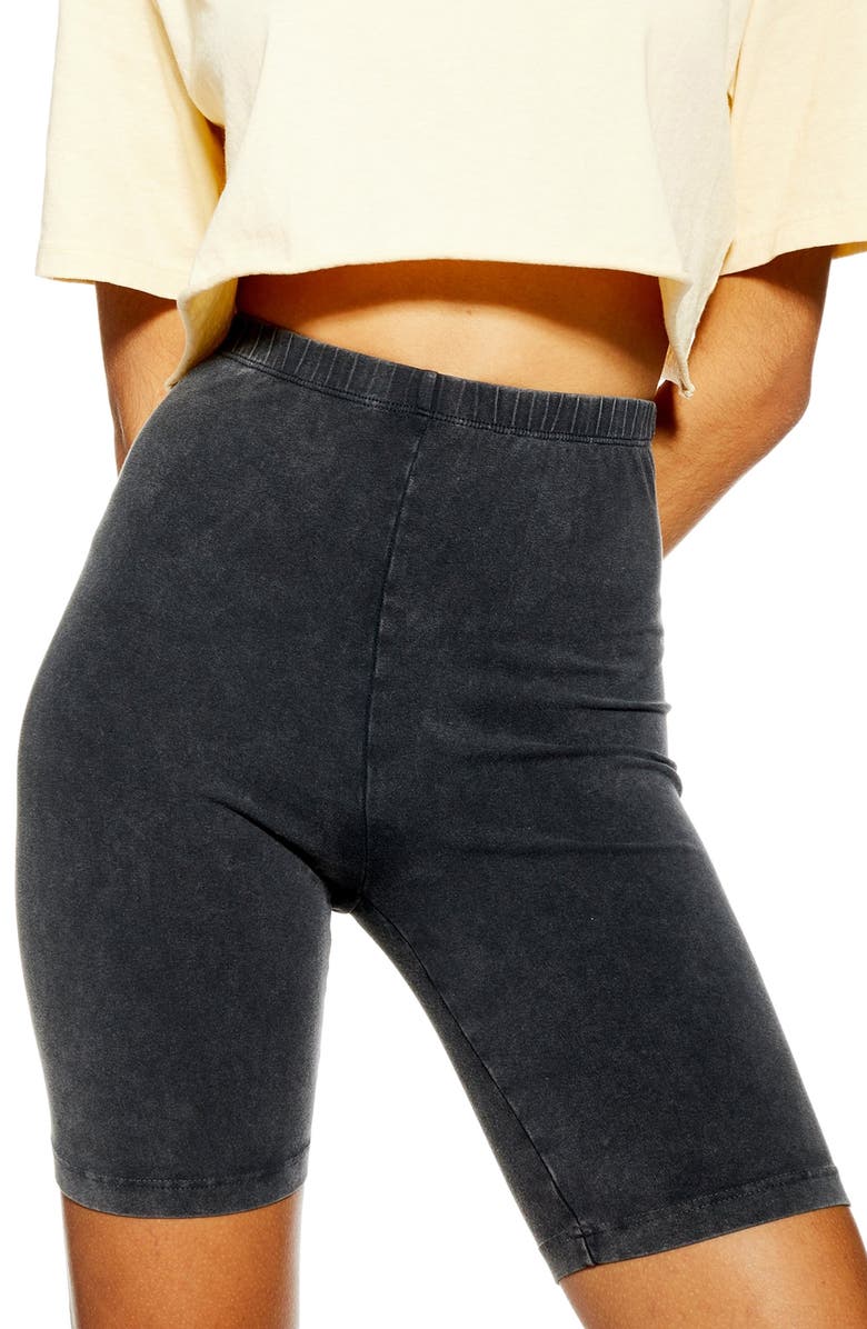Topshop Acid Cycling Shorts, Alternate, color,