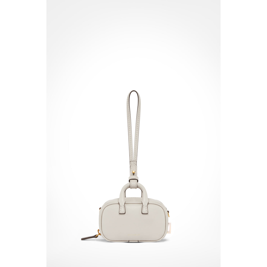 Aviteur Mini Maia Calfskin Bag In White