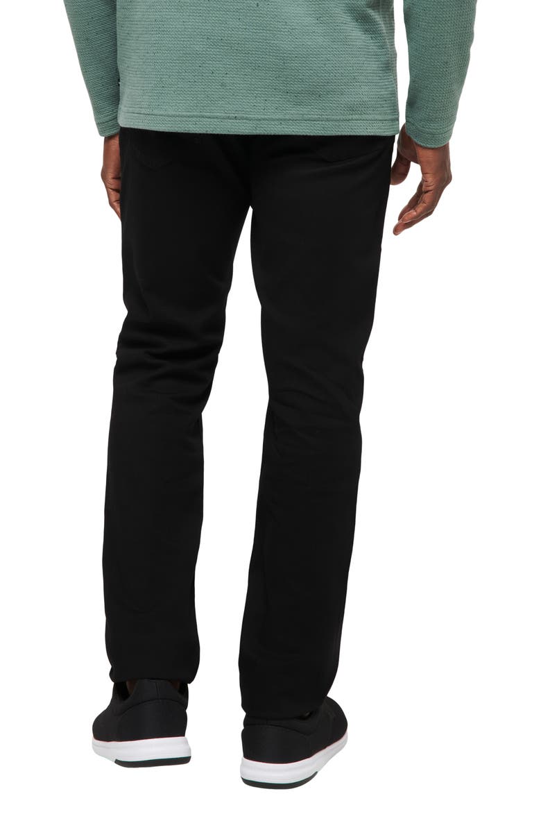 TravisMathew Legacy Featherweight Straight Leg Jeans, Alternate, color, Black