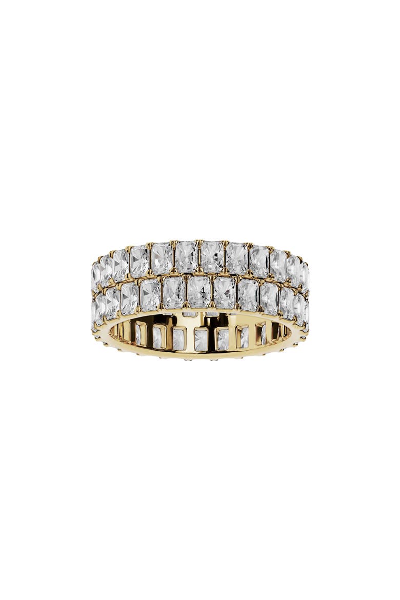 18K Gold Lab Created Diamond Eternity Ring - 4.2 ctw (Nordstrom Exclusive), Main, color, 18K YELLOW GOLD