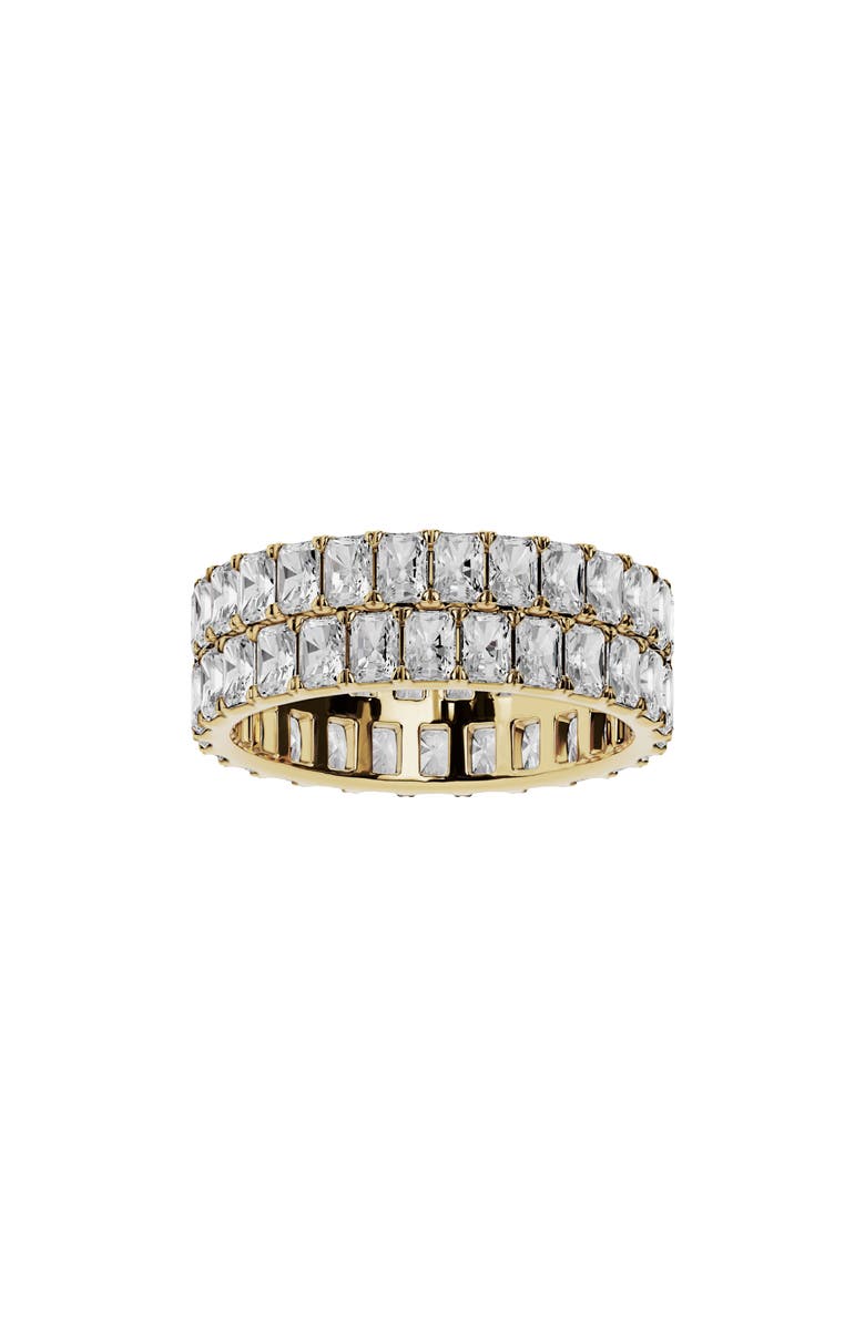 Jennifer Fisher 18K Gold Lab Created Diamond Eternity Ring - 4.2 ctw, Main, color, 18K Yellow Gold