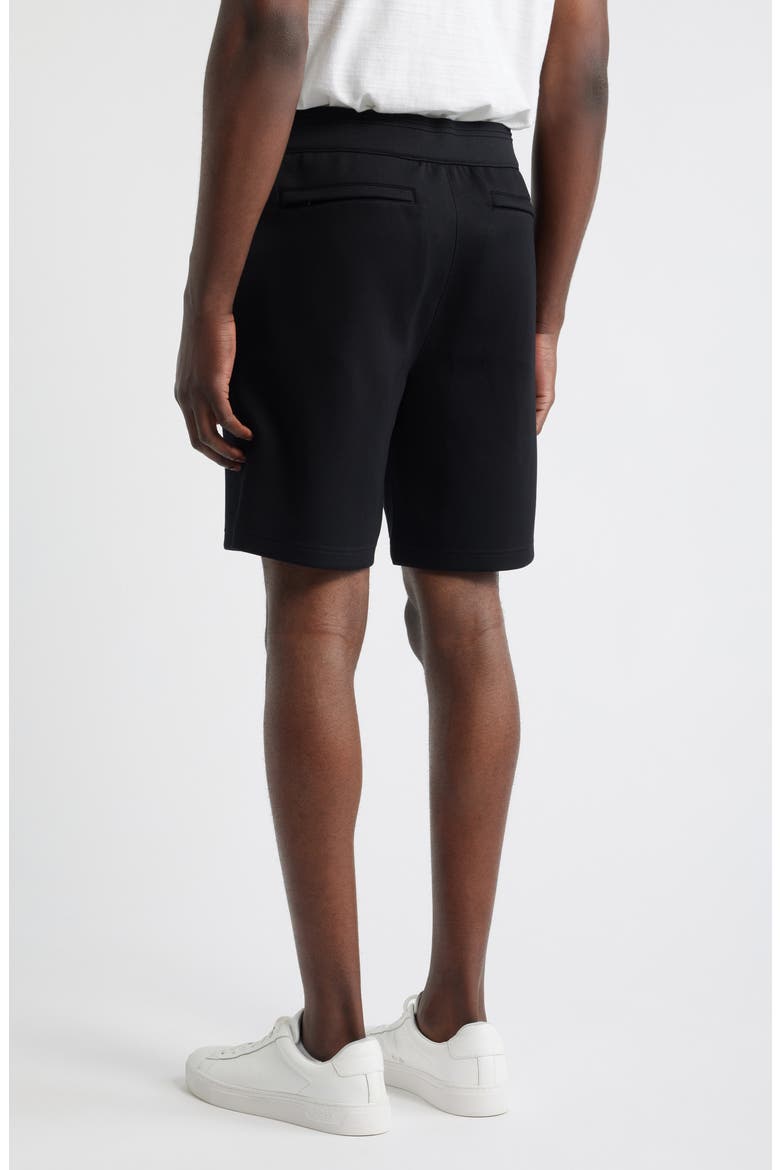 Soft Touch Pintuck Shorts, Alternate, color, BLACK