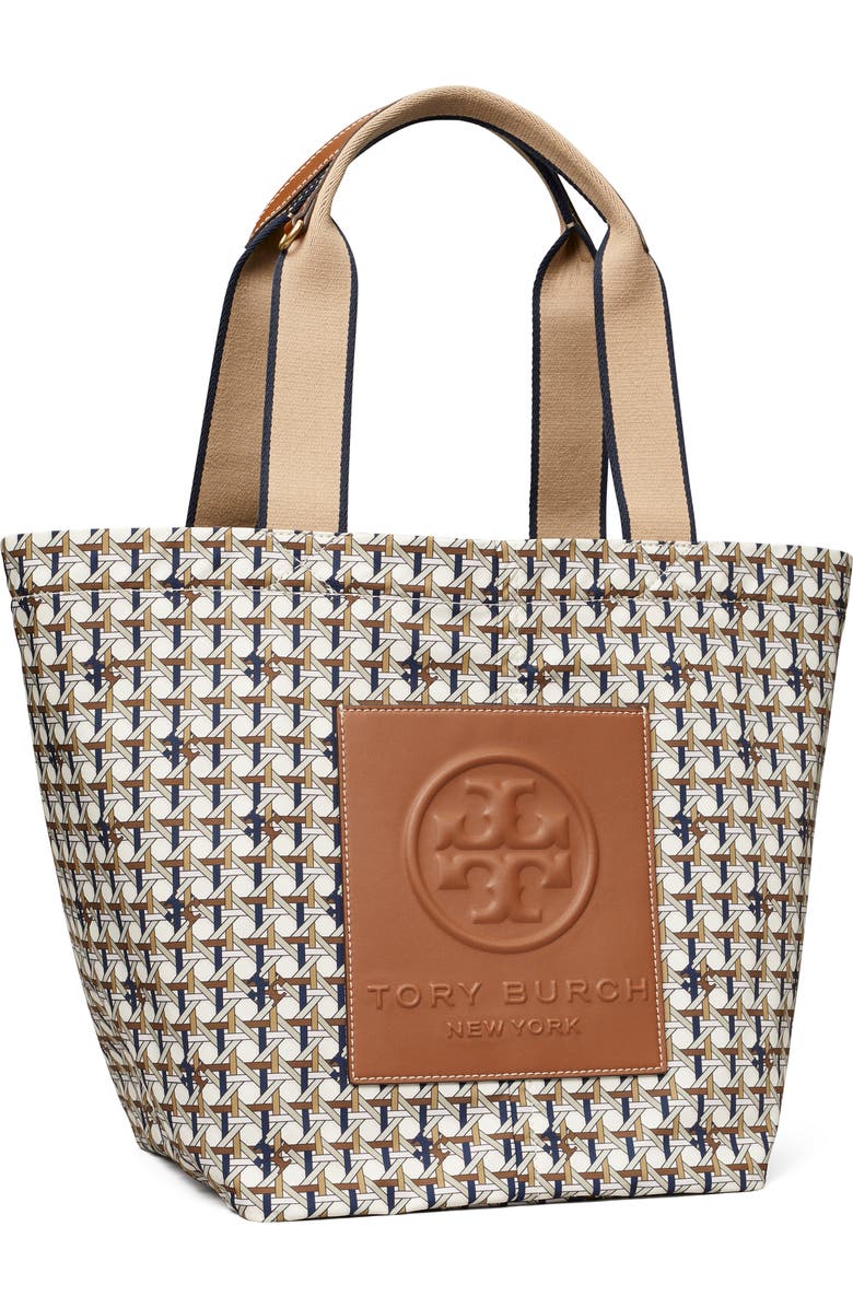 Tory Burch Small Basketweave Nylon Tote, Alternate, color,