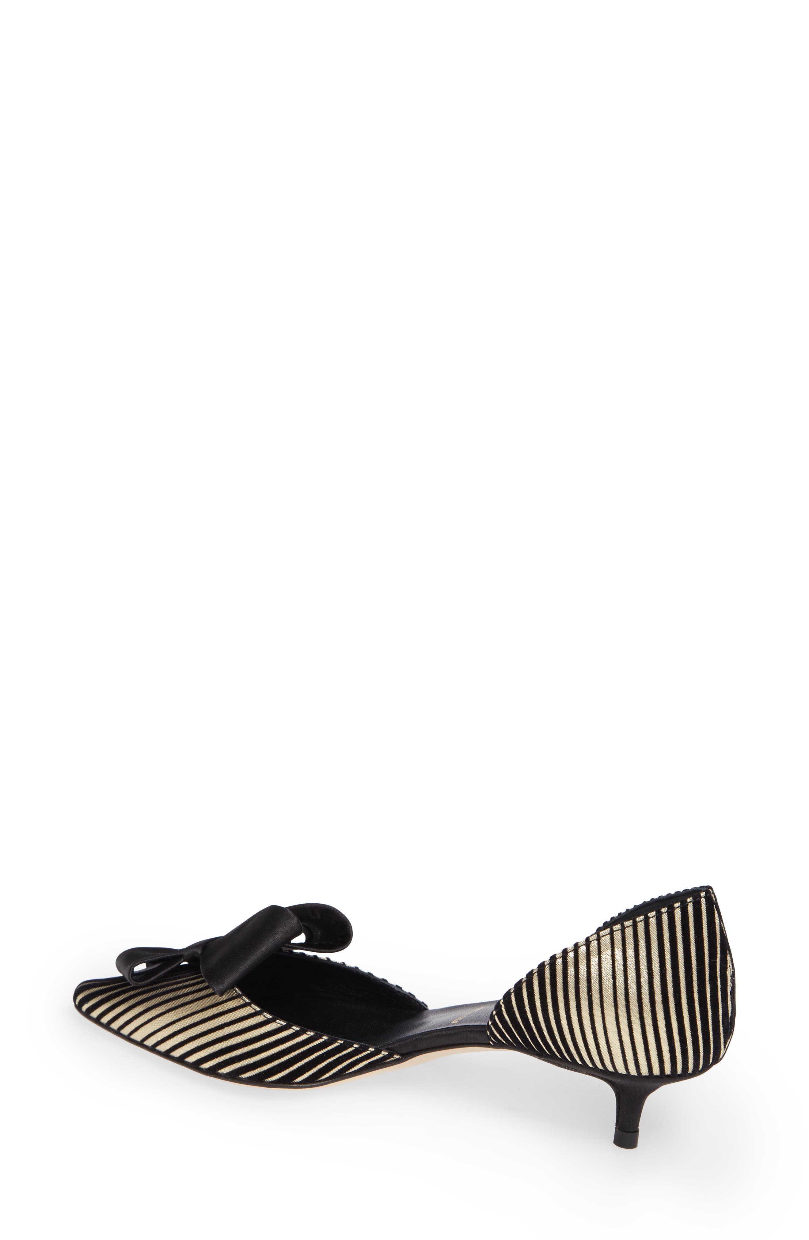 Something Bleu Cliff Bow d'Orsay Pump, Alternate, color, 