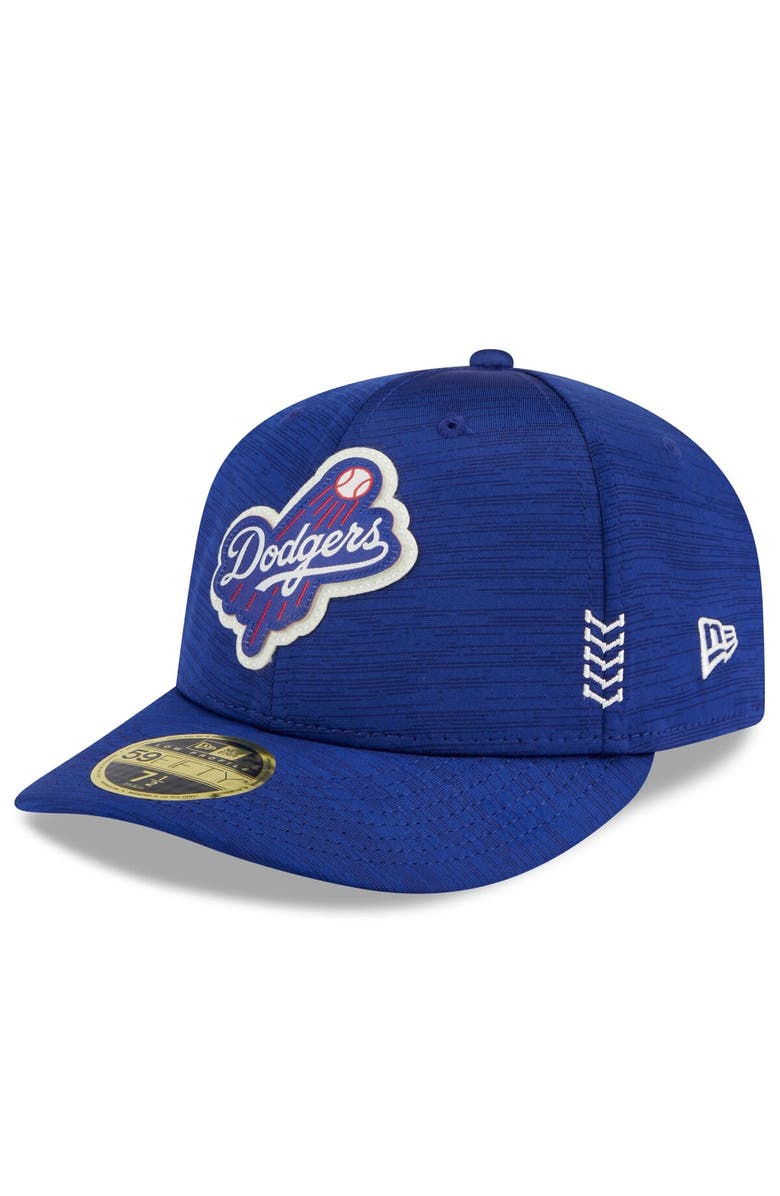 New Era Men's New Era Royal Los Angeles Dodgers 2024 Clubhouse Low Profile 59FIFTY Fitted Hat, Main, color, Royal