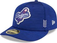 New Era Men's New Era  Royal Los Angeles Dodgers 2024 Clubhouse Low Profile 59FIFTY Fitted Hat