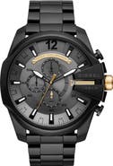 DIESEL® Mega Chief Chronograph Bracelet Watch, 51mm