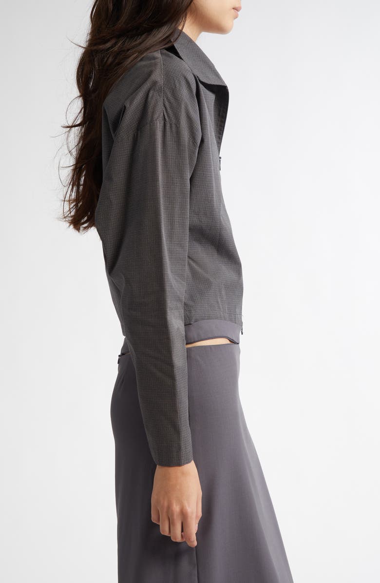 Paloma Wool Faye Organic Cotton Crop Shirt Jacket, Alternate, color,