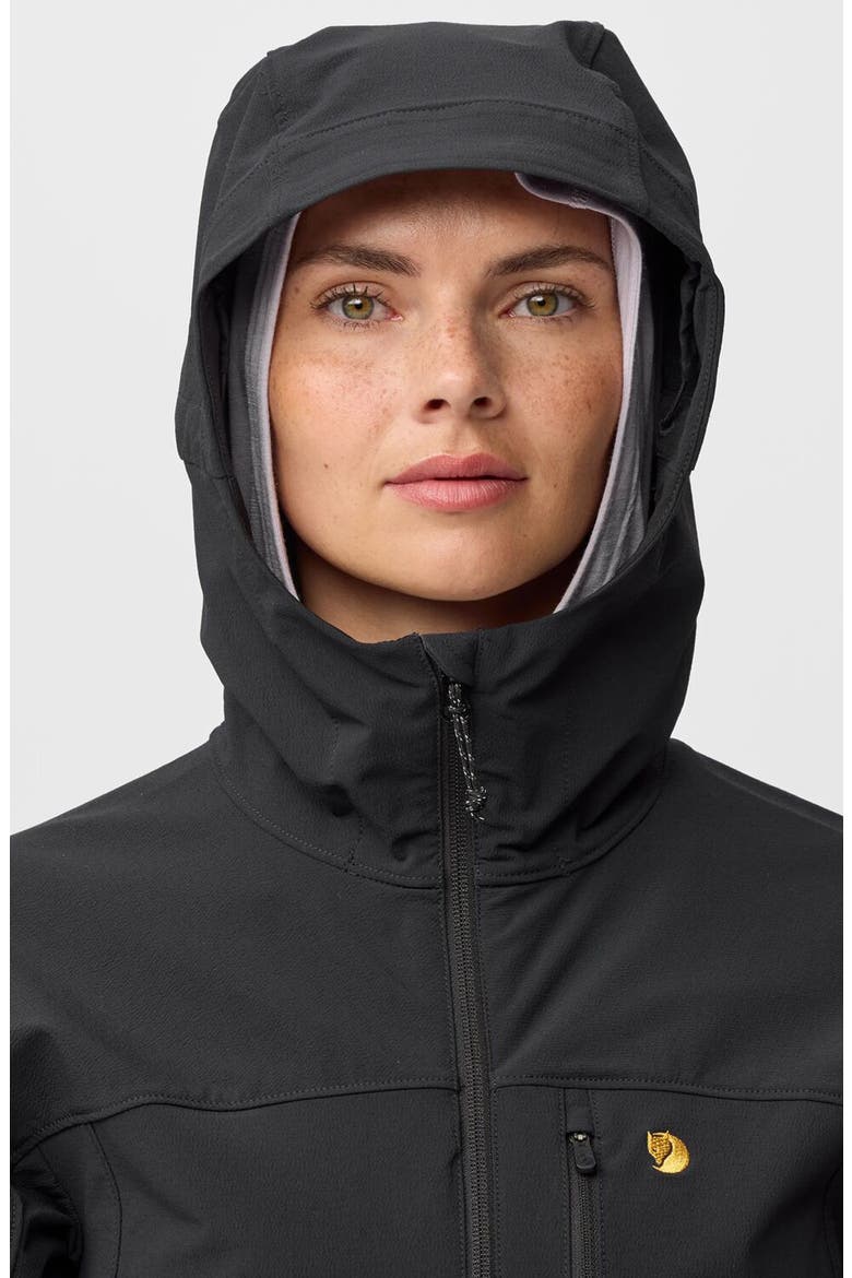 Bergtagen G-1000 Water Resistant Hooded Jacke, Alternate, color, BLACK