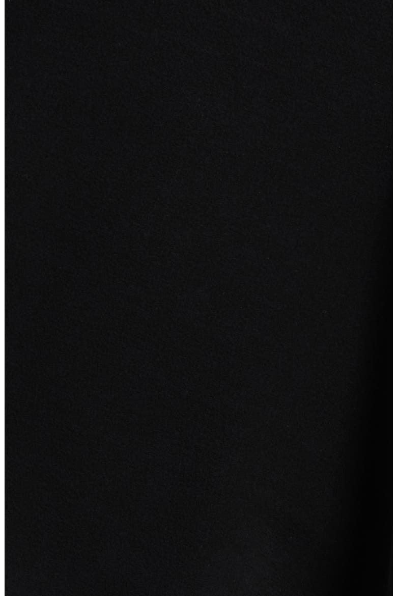 Asymmetric Sheer Silk Wrap, Alternate, color, BLACK