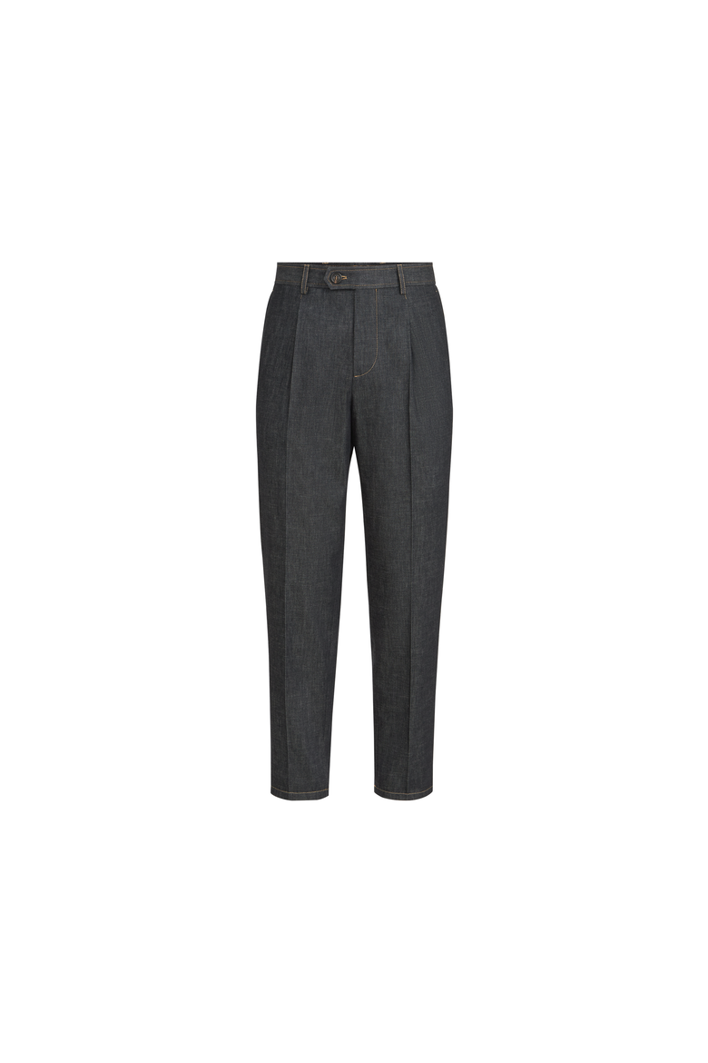 No-fade denim trousers, Alternate, color, Dark Grey