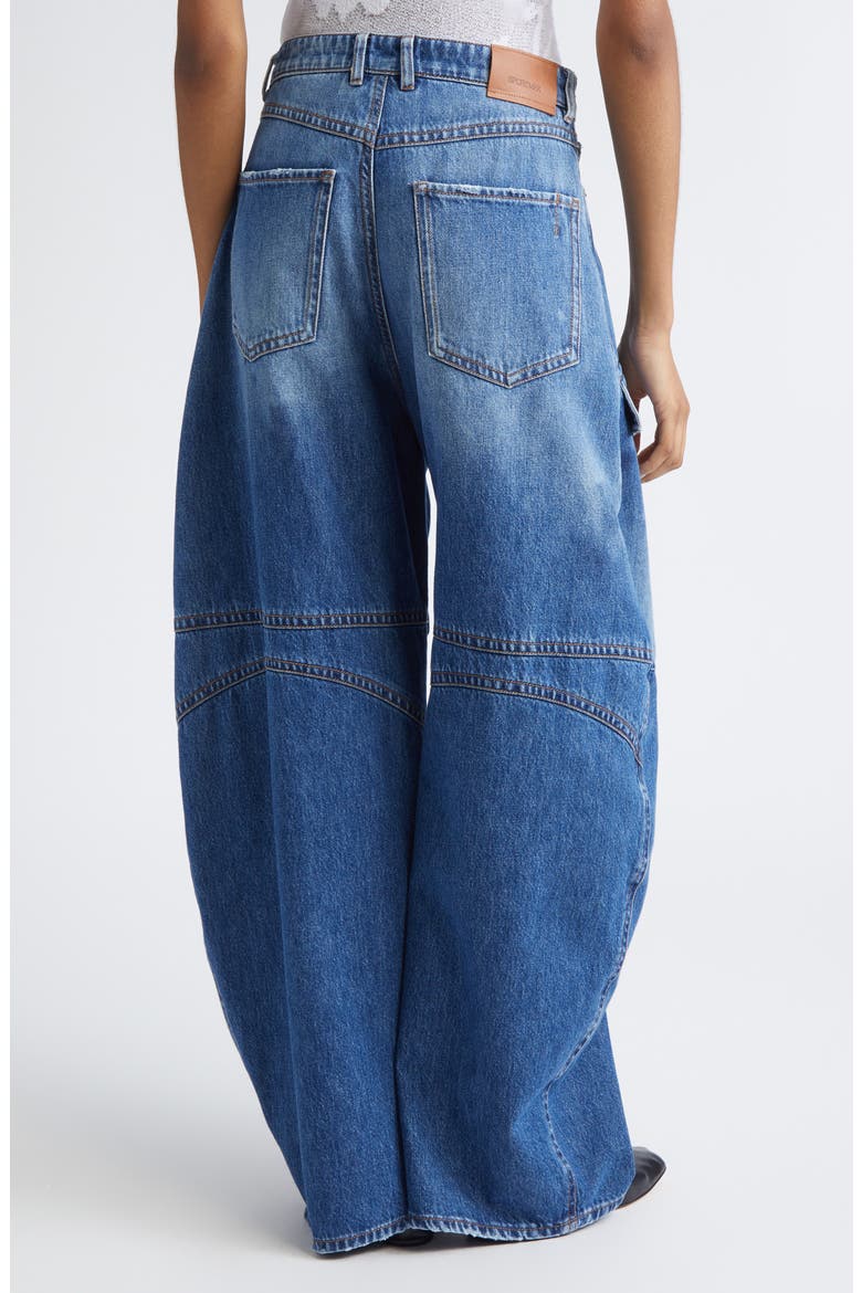 Violino Utility Barrel Leg Jeans, Alternate, color, MIDNIGHT BLUE