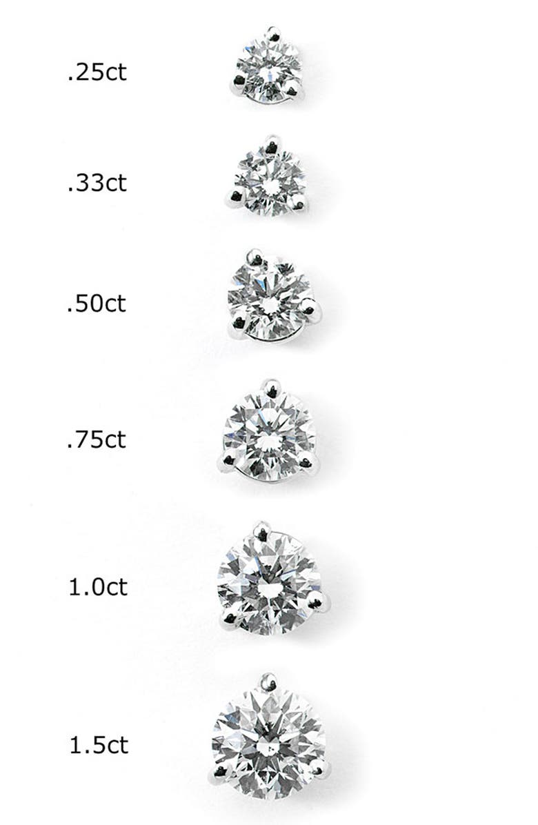 Kwiat 0.75ct tw Diamond & Platinum Stud Earrings, Alternate, color,