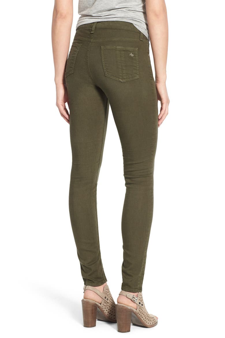 Skinny Jeans, Alternate, color, DISTRESSED ARMY