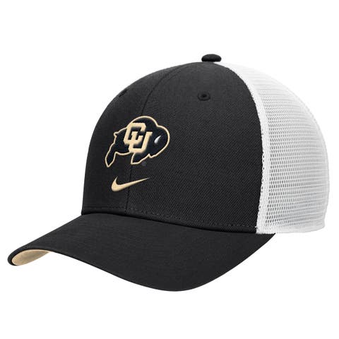 Men's Nike Black Colorado Buffaloes Rise Trucker Dri-FIT Adjustable Hat