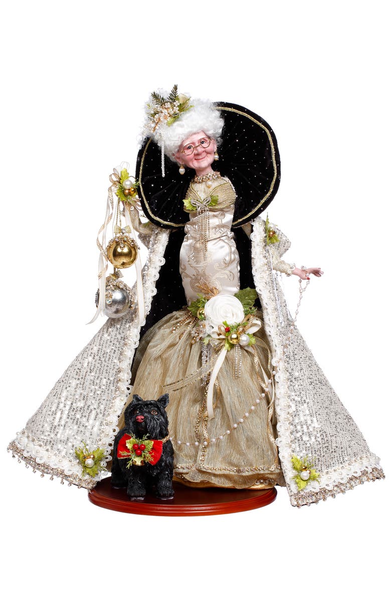 Mark Roberts Mrs.Claus the Queen of Christmas, Main, color, Cream