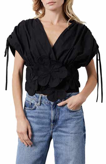 CIEBON Dielle Tie Cotton Top