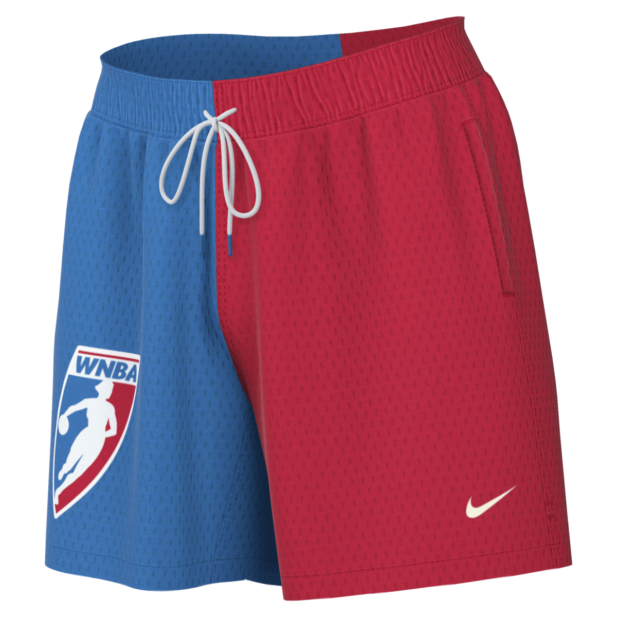 Women's Nike Blue/Red WNBA Legends Flow Mesh Shorts - image 2