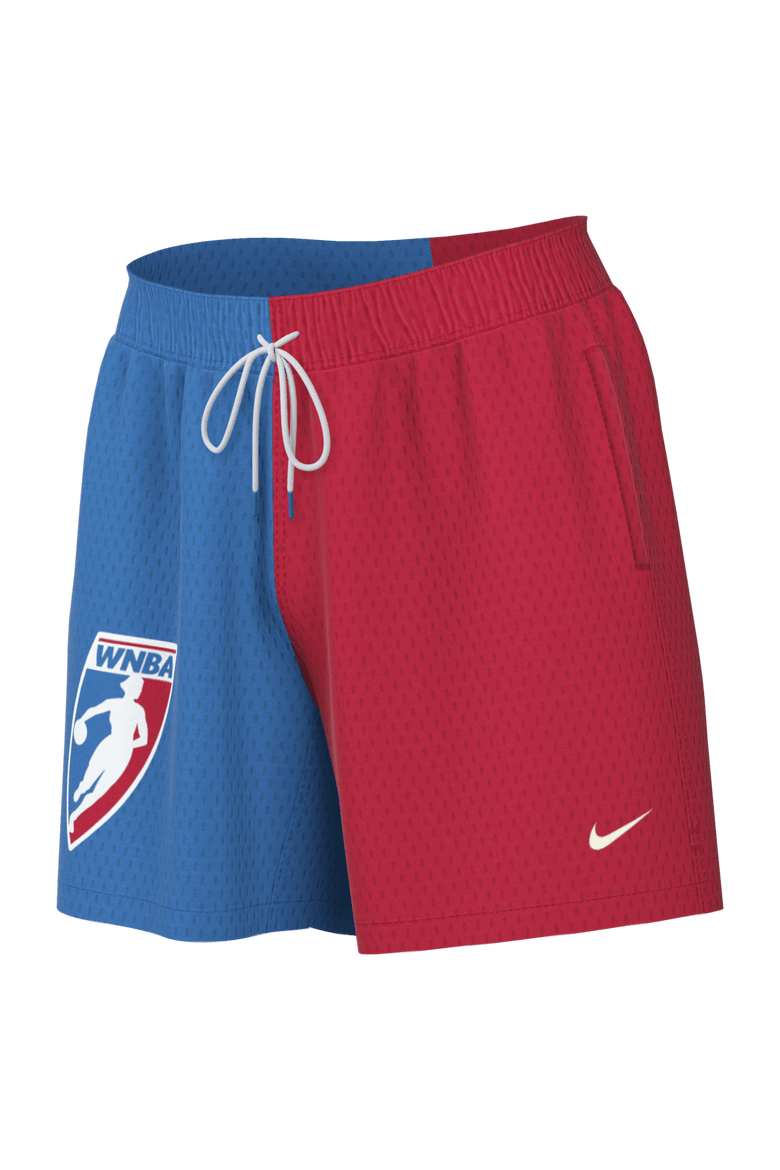 Women's Nike Blue/Red WNBA Legends Flow Mesh Shorts, Alternate, color, Blue